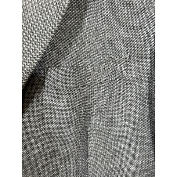 Ralph Lauren LRL Sport Coat 43R Gray Linen Blend Lined - Picture 5 of 14